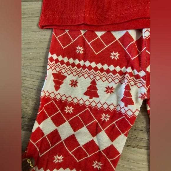 Christmas Kids Cotton Set, Long Sleeve Tops & Pants - Picture 5 of 5